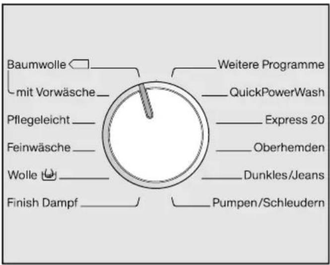 MIELE WKH272WPS PWash 2.0 & TwinDos XL - Programmwahl - 1