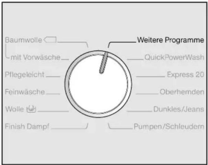 MIELE WKH272WPS PWash 2.0 & TwinDos XL - Programmwahl - 2