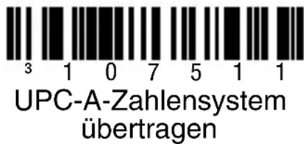 HONEYWELL Voyager MK9520 - UPC/EAN-Formatierung - 6