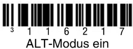 HONEYWELL Voyager MK9520 - ALT-Modus - 1