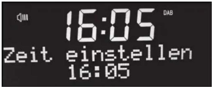 TECHNISAT DIGITRADIO 305 - Uhrzeit/Datum manuell einstellen - 1