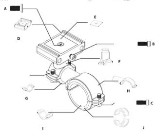 BRESSER Ambition - Armbrust: Teileübersicht - 2
