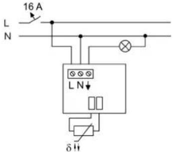 Busch-Jaeger 83221AP-611 - Raumtemperaturregler/Schaltaktor Wireless - 3