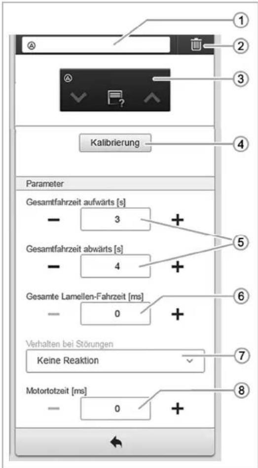 Busch-Jaeger 83221AP-611 - Aktoreinstellungen - 1