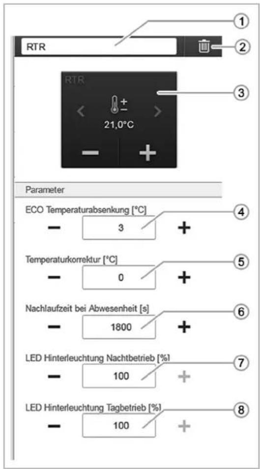 Busch-Jaeger 83221AP-611 - Aktoreinstellungen - 1