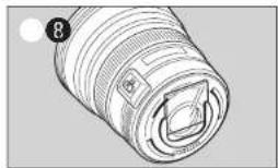 CANON EF50mm 1/1.1 USM - Gegenlichtblende - 1