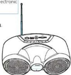 PHILIPS AT11 - Tune to FM radio stations - 2