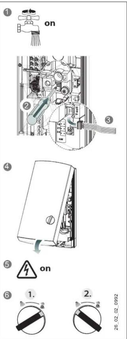 AEG DDLE 24 EASY - Pierwsze uruchomienie - 1
