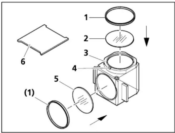 ZEISS Axioskop 40 - Ausbau eines Moduls: - 1