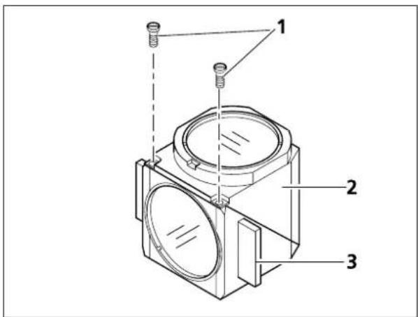 ZEISS Axioskop 40 - Farbteiler im Reflektormodul FL P&C wechseln - 2