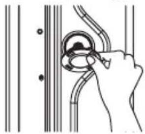 Haceb Appiani 530 BL - QUITAR LOS TORNILLOS DE TRANSPORTE - 3