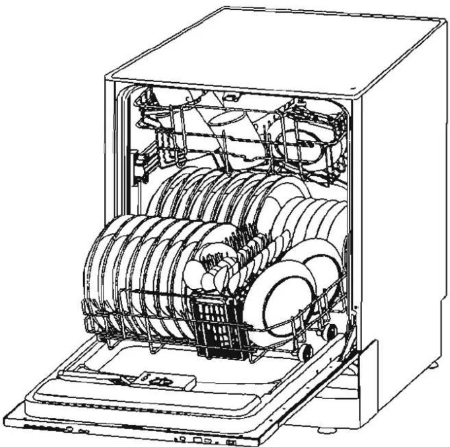 Jocel WQP12-9338 - MÁQUINA DE LAVAR LOIÇA DE ENCASTRAR - 1