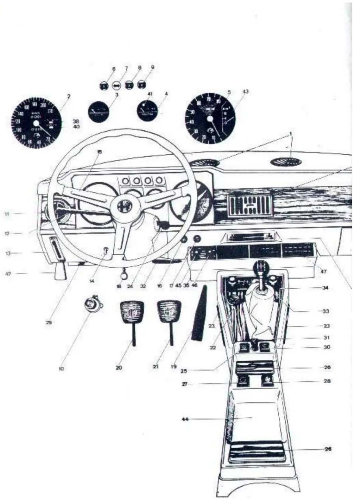 ALFA ROMEO 2300 (1978) - SISTEMA ELÉTRICO - 4