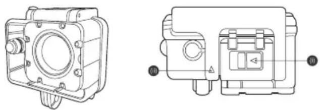 KITVISION Escape HD5W - Verwendung des wasserfesten Gehäuses - 1