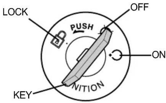 HYOSUNG MS3-250 - IGNITION SWITCH - 1