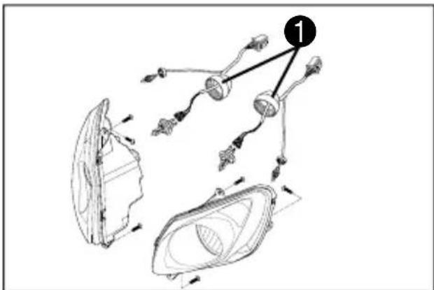 HYOSUNG MS3-250 - HEAD LAMP - 1