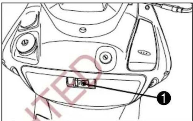 HYOSUNG MS3-250 - HOW TO OPEN THE FRONT STORAGE BOX - 1