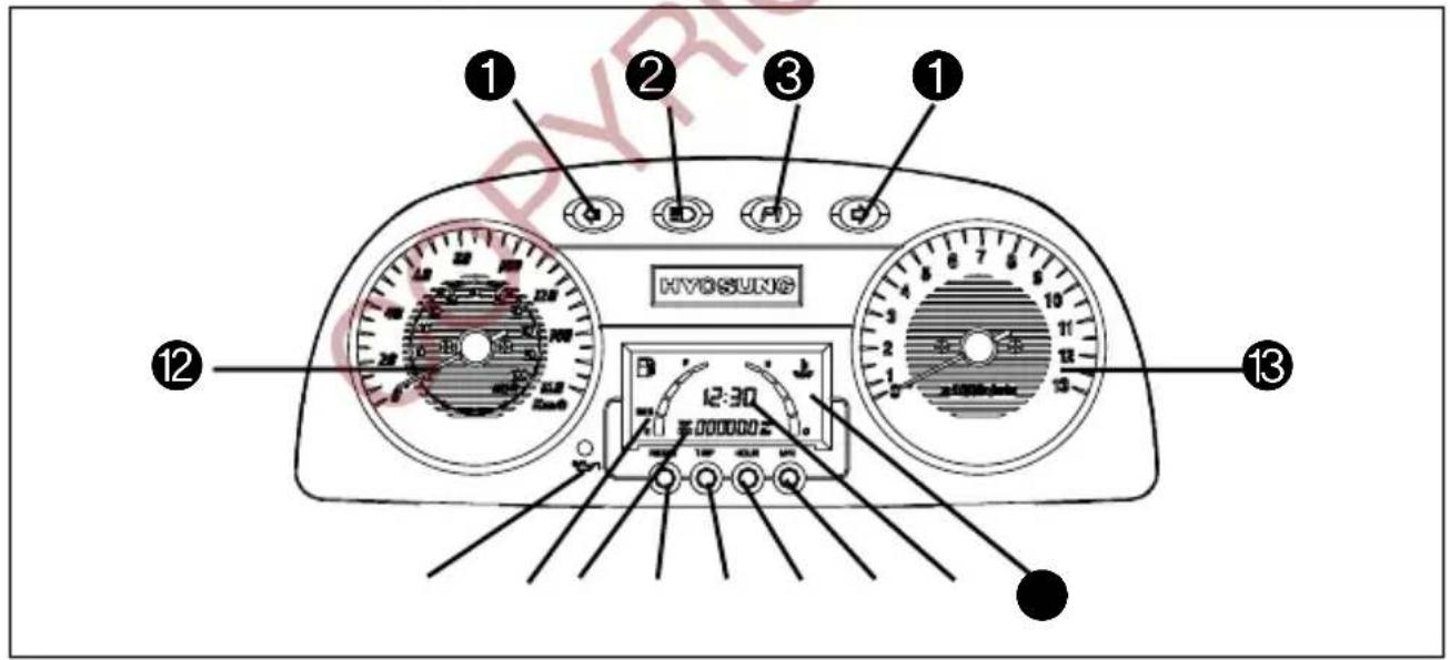 HYOSUNG MS3-250 - INSTRUMENT PANEL - 2