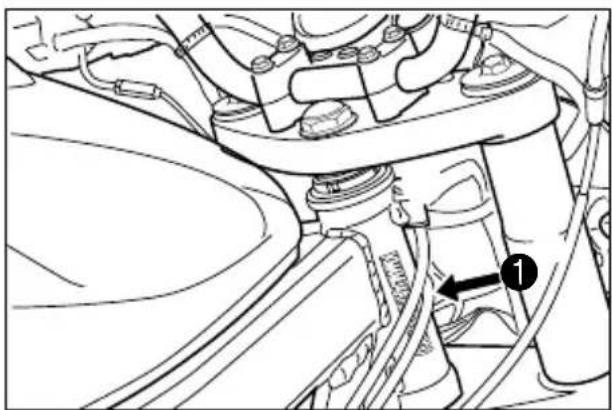 HYOSUNG GT250FI - SERIAL NUMBER LOCATION - 1