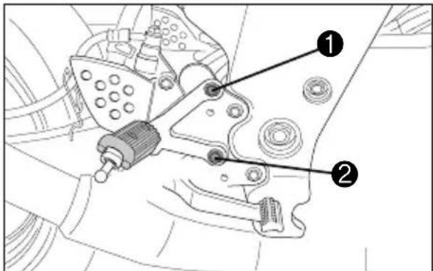 HYOSUNG GT250FI - - FOOTREST POSITION ADJUSTMENT (FOR『Comet 250 R FI) - 2