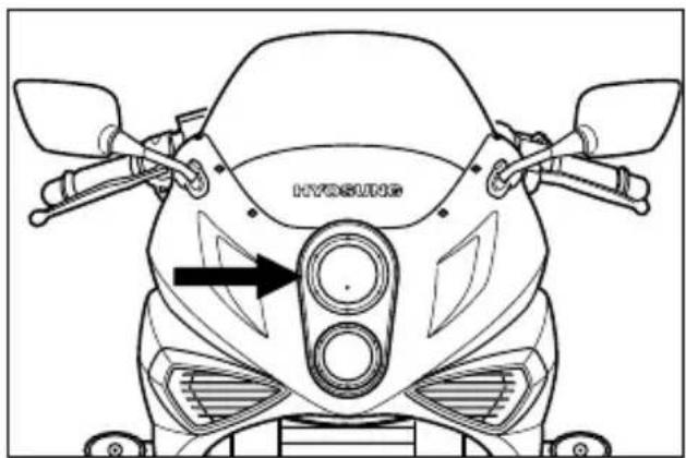 HYOSUNG Comet GT650S - HEAD LAMP - 1