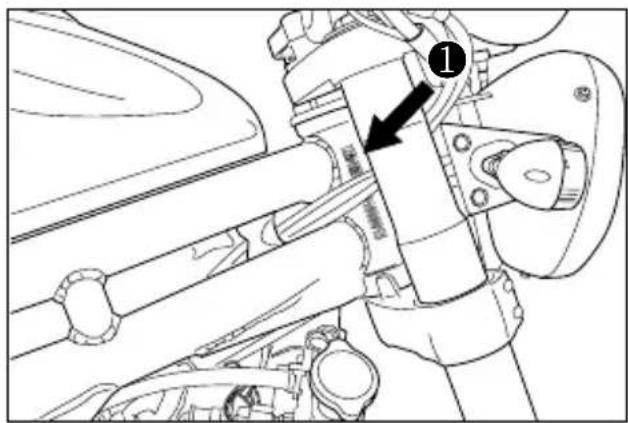 HYOSUNG Comet GT650S - SERIAL NUMBER LOCATION - 1