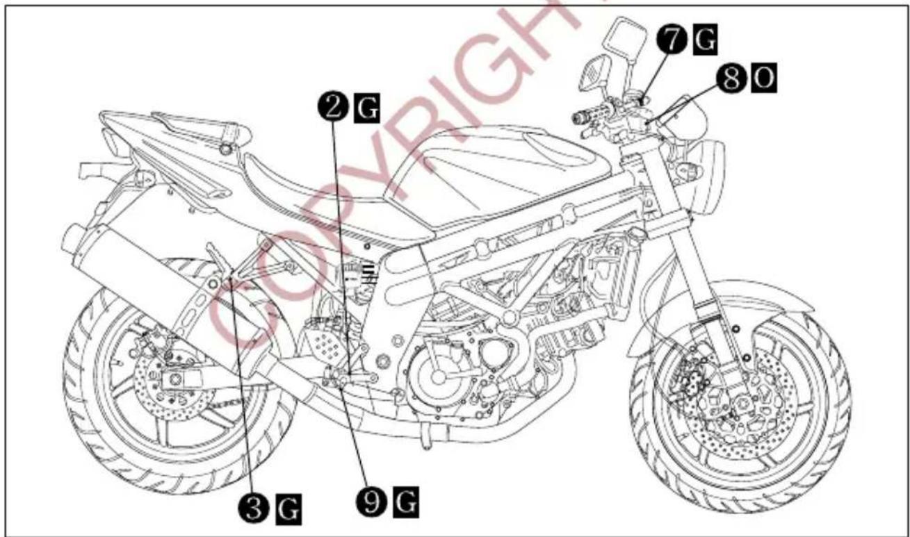 HYOSUNG Comet GT650S - CAUTION - 2