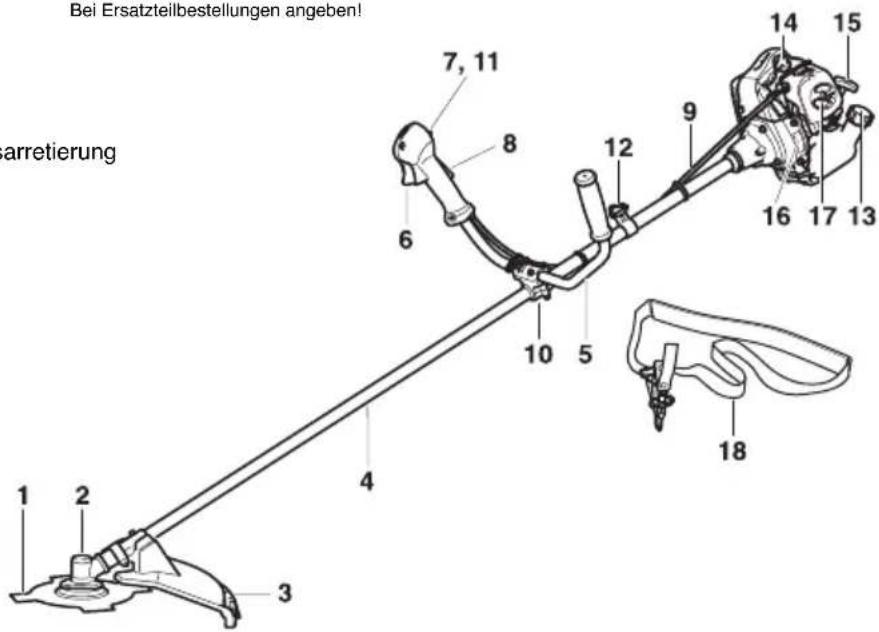 DOLMAR MS-330 U - Teilebezeichnung - 3