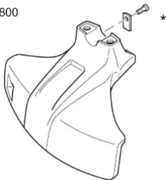 DOLMAR MS-250 - Schutzhaube - 1