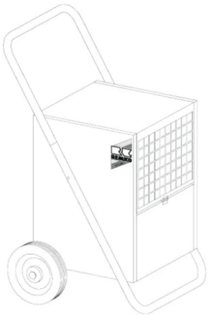 REMKO ETF 550 - Mobile Luftentfeuchter - 2