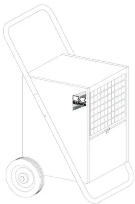 REMKO ETF 300 - Mobile Luftentfeuchter - 1