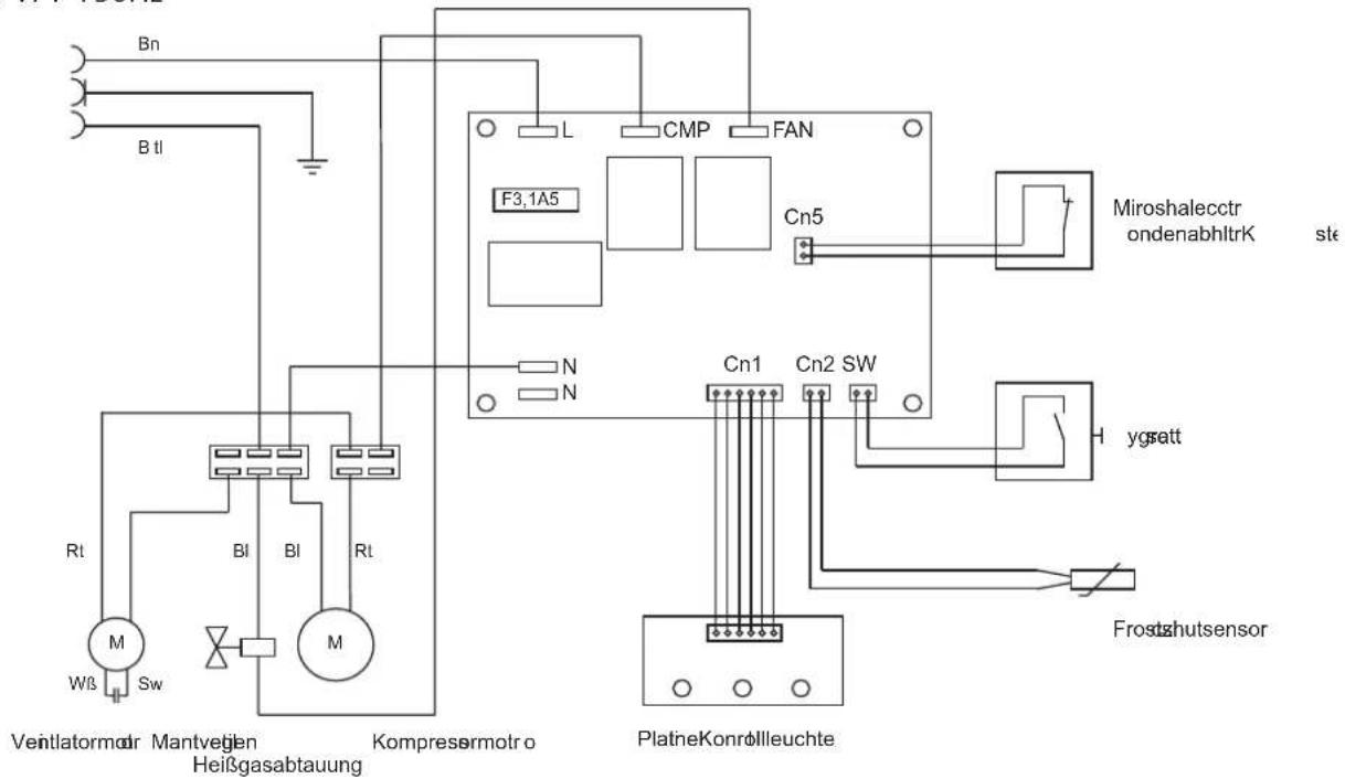 REMKO ETF 240 - Elektrisches Anschlussschema - 1
