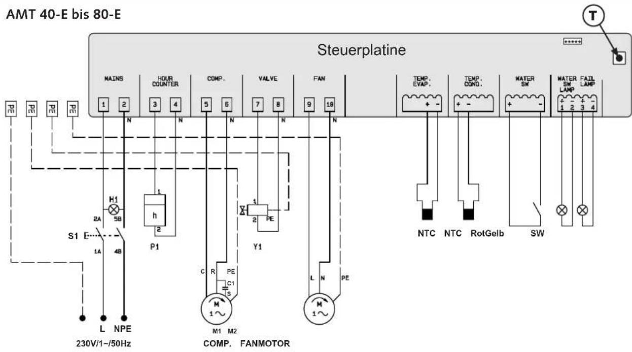 REMKO AMT 40-E - Elektrisches Anschlussschema - 1