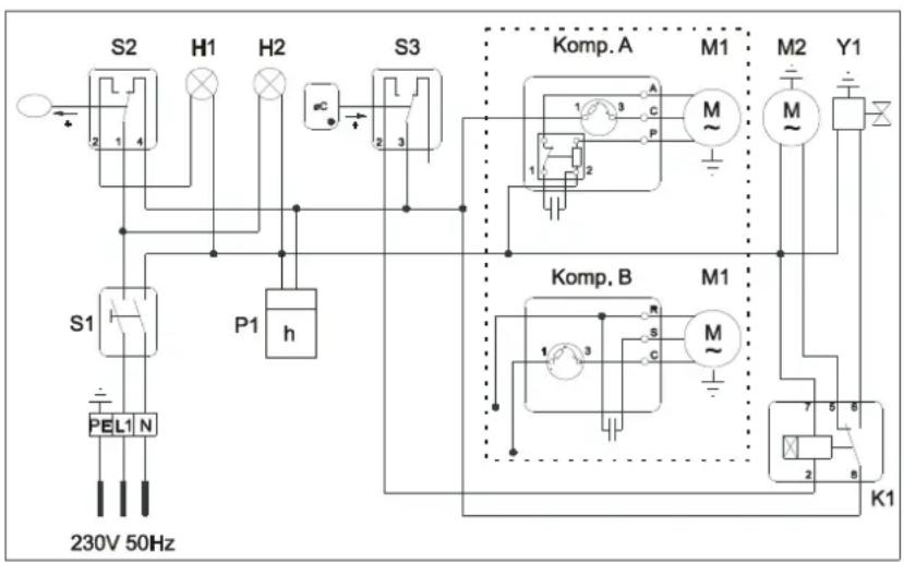 REMKO AMT 30 - Elektrisches Anschlußschema - 1