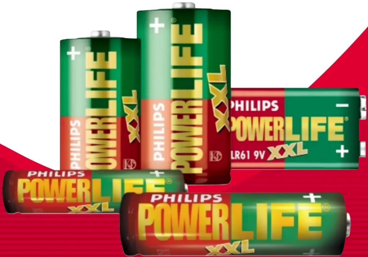 PHILIPS POWERLIFE SdITHD 7x6 PHILIPS POWERLIFE 7x6 PHILIPS POWERLIFE LR61 9V XXL + + + + + PHILIPS POWERLIFE xxL PHILIPS POWERLIFE xxL