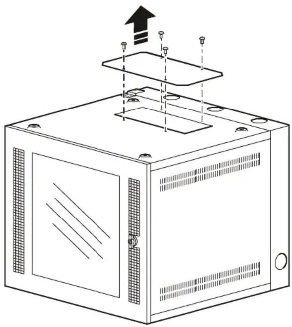 APC AR8207BLK - Einbau des Lüftereinsatzes - 1