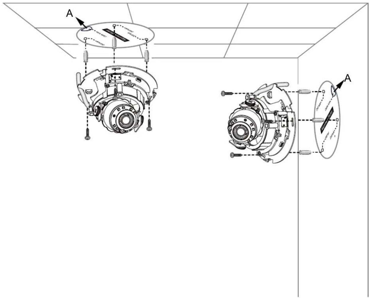 Vivotek FD8154-F4 - Removing Dome Cover - 3