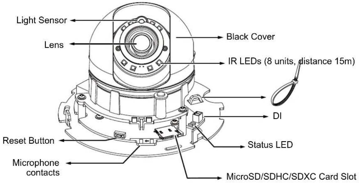 Vivotek FD8154-F4 - Hardware Installation - FD8154 - 1