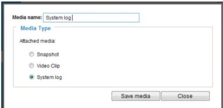 Vivotek FD8154-F4 - Media type - System log - 1