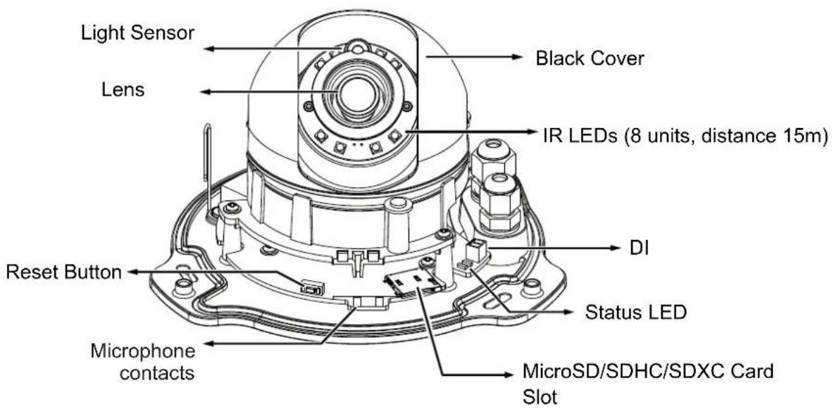 Vivotek FD8154-F4 - Hardware Installation - FD8154V - 1