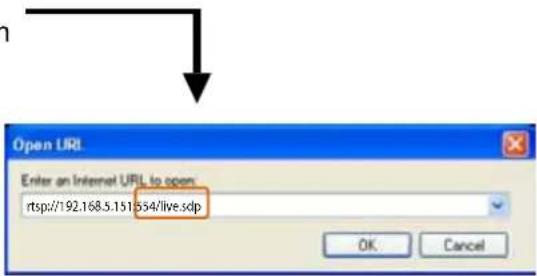 Vivotek FD8154-F4 - RTSP Streaming - 3