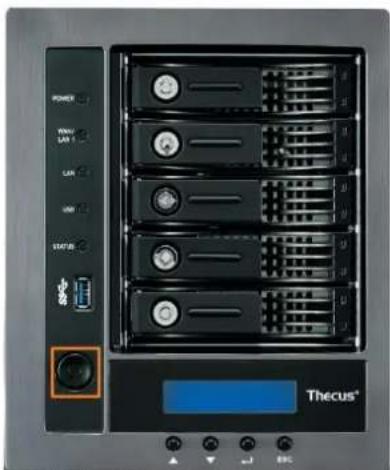 Thecus N4910U-S - Cable Connections - 12