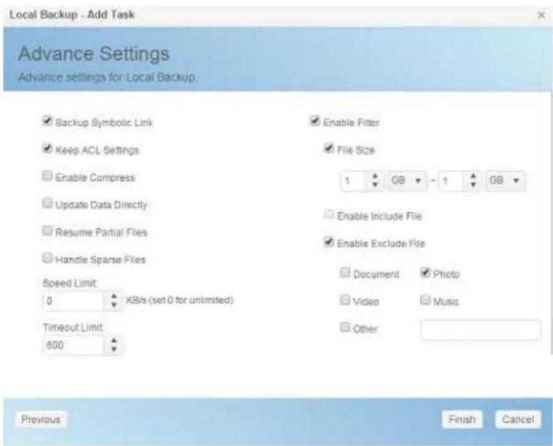 Thecus N4910U-S - Add Task: - 4