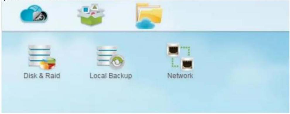 Thecus N4910U-S - Menu Tree - 1