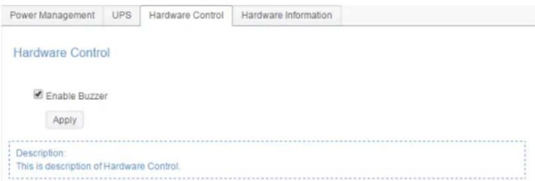 Thecus N4910U-S - Hardware Control - 1