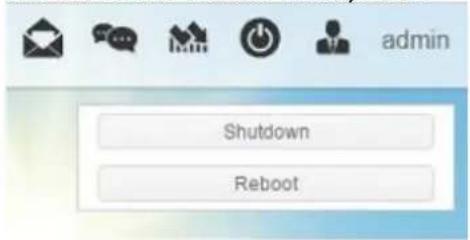 Thecus N4910U-S - System shut down and reboot - 1