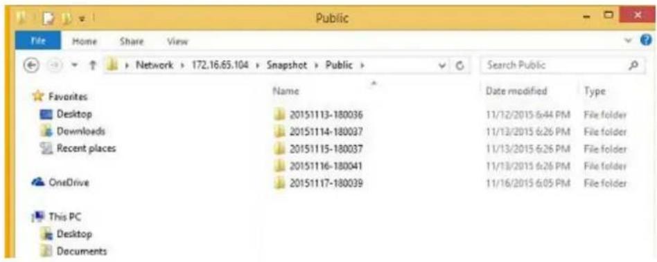 Thecus N4910U-S - Snapshot Restore - 2