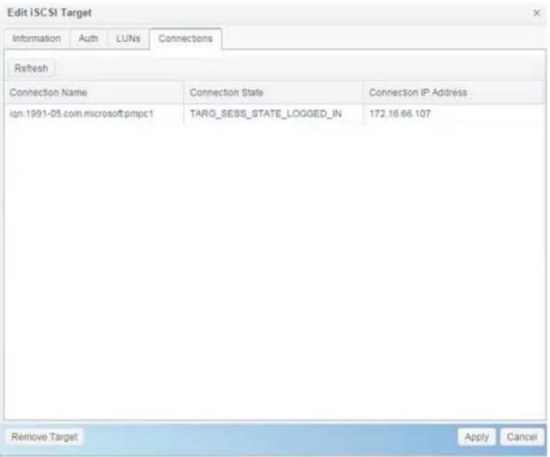 Thecus N4910U-S - Modify/Remove iSCSI Target - 3