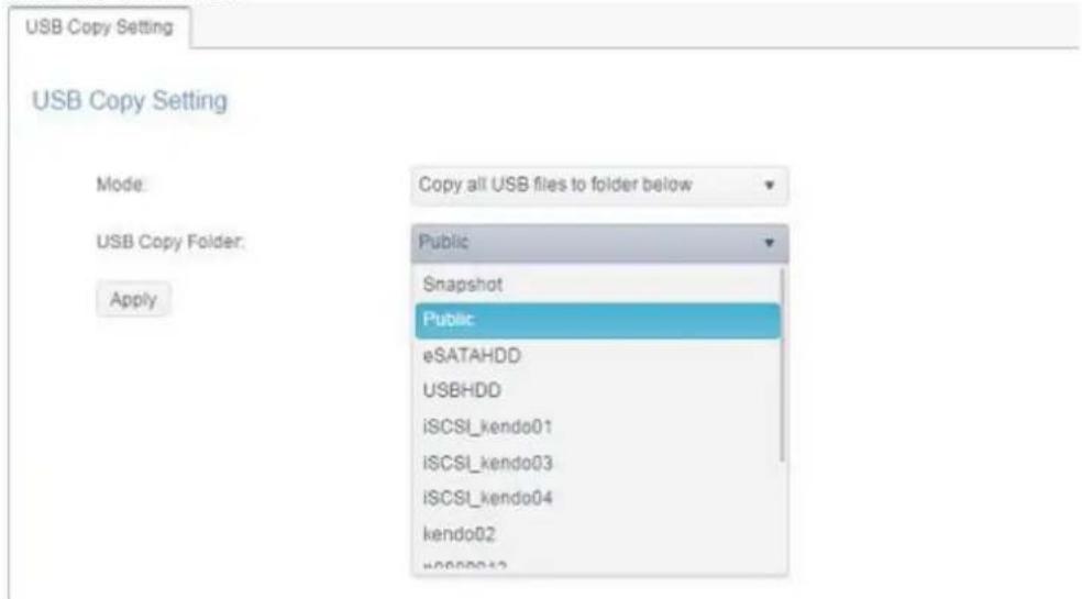 Thecus N4910U-S - Disable USB Copy: - 2