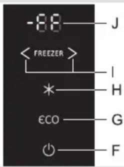 GORENJE RK 6192 ER - Intensivgefrieren (Gefrierteil) - 1